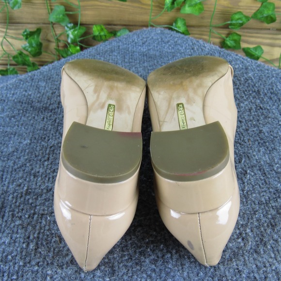 Louise et Cie Women's  Pump Beige Patent Leather Pump 6 Medium‎ Gently Used 2025 - Picture 6 of 7